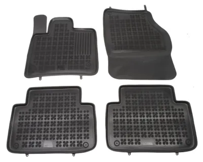 Produktbild von REZAW PLAST Fußmatten Set Gummi für AUDI Q7 (4LB) Vorne+Hinten
