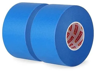 Zdjęcie produktu dla Taśma malarska niebieska krepowa 48 mm x 50 m do prac 2 rolki