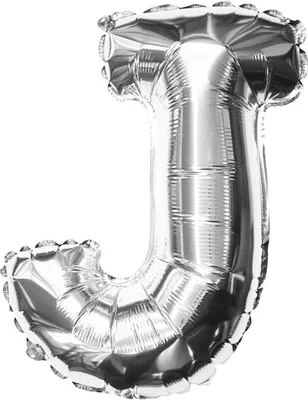 Produktbild von Oblique Unique Folien Luftballon Buchstabe J Geburtstag Silber Hochzeit Party Deko Ballon - silber