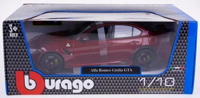 Obrázok produktu pre BBURAGO Alfa Romeo GTA, Model mestského automobilu, predmontovaný, 1:18, Alfa Romeo GTA, Akékoľvek pohlavie, Kov, Plast