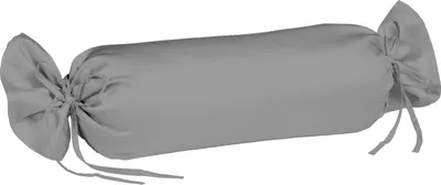 Produktbild von Fleuresse Mako-Satin-Kissenbezug uni colours steingrau 9039