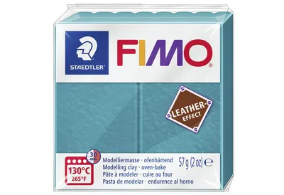 Zdjęcie produktu dla Staedtler FIMO 8010, Glinka do modelowania, Kolor Aqua, Dorosły, 1 szt., 1 kol., 130 °C