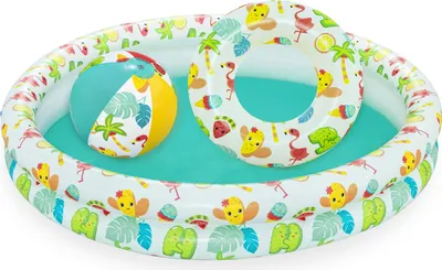Produktbild von Bestway® Planschbecken-Set Beachtastic™ Ø 122 x 20 cm