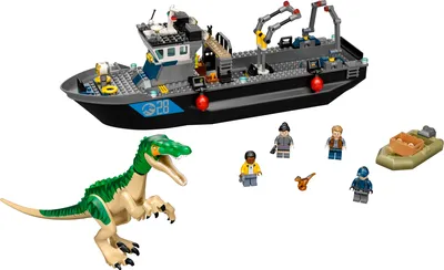 Zdjęcie produktu dla Lego Jurassic World Barionyks Łódź Łódka 76942