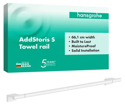 Image de hansgrohe AddStoris S porte-serviettes de bain, 41767700