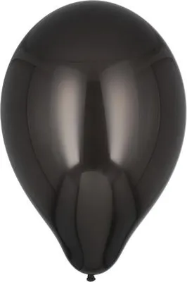 Produktbild von 100 Luftballons Ø 25 cm schwarz