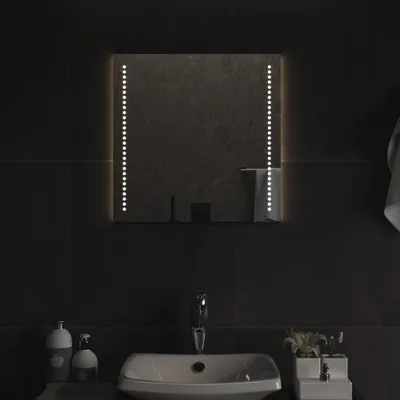 Image de The Living Store Miroir de salle de bain LED 50x50 cm