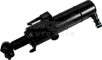 Productafbeelding van METZGER: Spuitmond voor reinigingswater, koplampreiniging, koplampspuitmond, artikelnummer 2220733, links, geschikt voor MERCEDES-BENZ C-klasse sedan (W204)