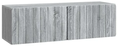 Immagine prodotto di vidaXL Mobile TV a parete, 98 x 31 x 30 cm, effetto legno Sonoma grigio