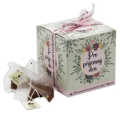 Obrázok produktu pre ARÔME Čaj zelený a rooibos 10 ks, Pre príjemný deň