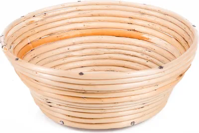 Produktbild von JIPRO® Brotbackkorb aus Weide zum Aufgehen des Teigs Ekmek I - Weidenkorb - Ø 23cm - 1,2kg