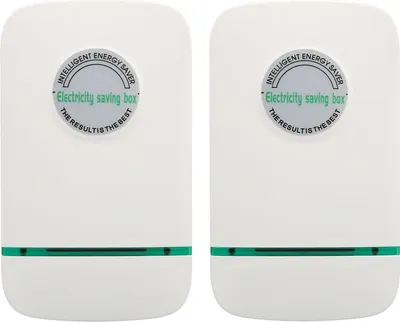 Obrázek produktu pro 2 kusy úsporných zařízení 28000 W AC 90–240 V Stabilizované napětí, vyrovnané proudy, úsporná zásuvka pro domácí EU zástrčky