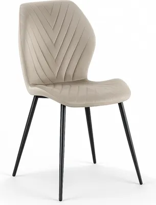 Zdjęcie produktu dla Nowoczesne krzesło kuchnia jadalnia salon tapicerowane KT120 Zoya taupe