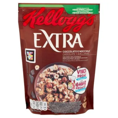 Zdjęcie produktu dla Kellogg's 5053827139229, Owsianka, 375 g, Czekolada, Orzech włoski