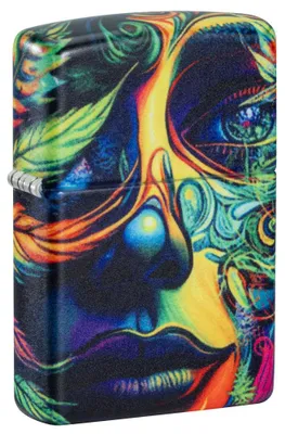 Obrázok produktu pre Zippo zapa?ova? Cannabis Woman Design 540° Color benzínový matný