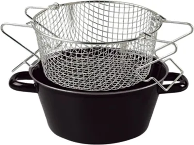 Immagine prodotto di Padella Riess con inserto Ø26cm smalto nero induzione