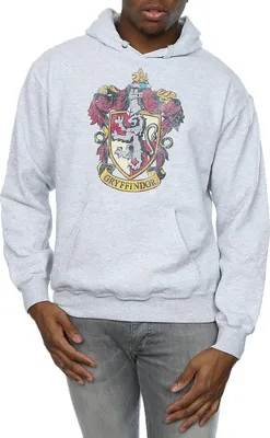 Produktbild von Harry Potter - Kapuzenpullover für Herren BI1022 (XL) (Grau)