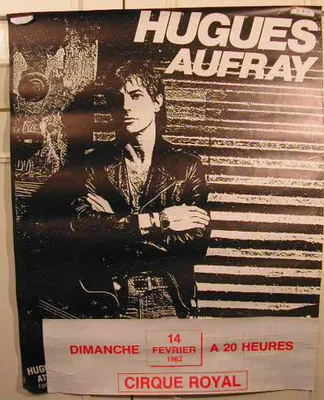 Image de Aufray Hugues - Affiche Poster - 75x95cm