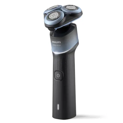 Produktbild von Philips Rasierer Serie 5000X X5006/00 Elektrischer Nass- und Trockenrasierer, Rotationstrasierer, Blau, Replace every 2 yrs with SH30, 2 Jahr(e), Akku, 50 min