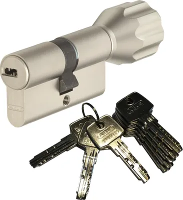 Produktbild von ABUS EC550 Knaufzylinder Länge Z60/K40mm (c=100mm) mit 8 Schlüssel, SKG** Bohrschutz