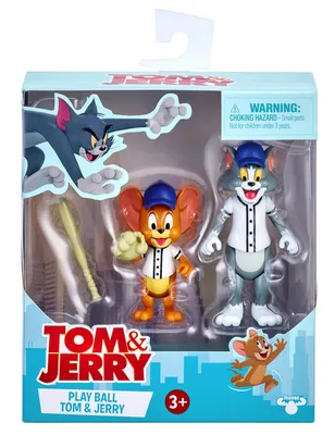Produktbild von Tom and Jerry - Spielfiguren-Set Baseball 6,5-8,5cm
