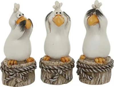 Produktbild von Boltze Möwe Harrys 3sort H10cm Material: Kunstharz