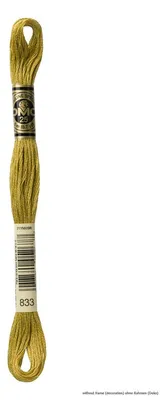 Productafbeelding van DMC Mouliné Special borduurgaren, 117mc - 833, 6 strengen, 8 meter