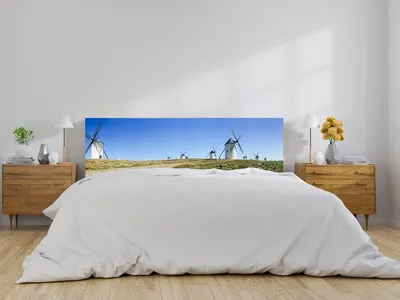 Productafbeelding van Hoofdbord PVC voor Bed, Decoratie voor Slaapkamer