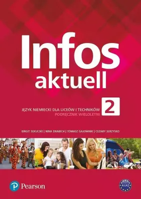 Zdjęcie produktu dla WSiP Infos Aktuell 2. Podręcznik, Edukacyjny, Polski, Broszurowa okładka, 120 stron(y)