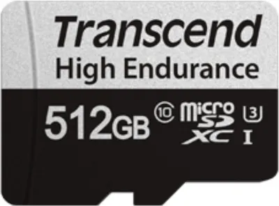Image de Transcend USD350V 512 Go MicroSDXC UHS-I classe 10 (TS512GUSD350V)