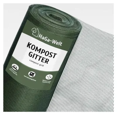 Produktbild von Kompostgitter 0,8 m Breite - Robuster Kunststoff für Abfall und Recycling - Praktische Größe für Komposter, Schnellkomposter und Thermokomposter