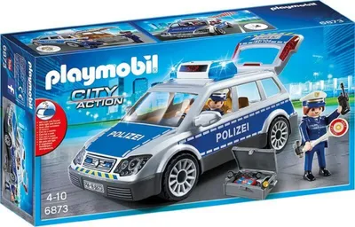 Produktbild von PLAYMOBIL 6873 City Action Polizei-Einsatzwagen