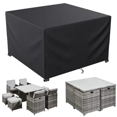 Produktbild von Abdeckhaube Gartenmöbel Wasserdicht 600D Oxford 125x125x74cm
