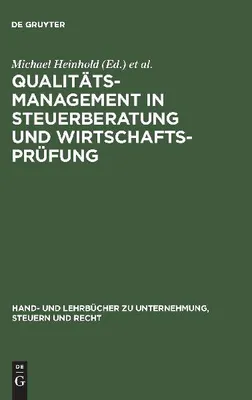 Produktbild von Qualitätsmanagement in Steuerberatung und Wirtschaftsprüfung