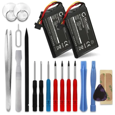 Image de CELLONIC 2x Batterie compatible avec TomTom 4FL50, 4FL60, AHA11111008, VF6P