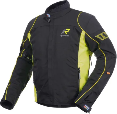 Produktbild von Rukka Trave-R Motorrad Textiljacke, schwarz/gelb, 60