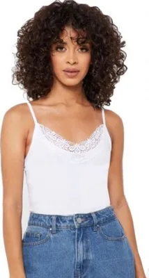 Image de Débardeur Slim Fit VMINGE pour femmes 10229188 Bright White, M