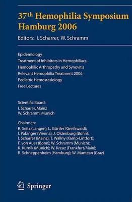 Obrázek produktu pro 37th Hemophilia Symposium Hamburg 2006