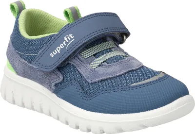 Produktbild von Superfit Sneaker SPORT7, Rauleder, Blau, Kinder