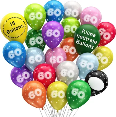 Zdjęcie produktu dla Balony lateksowe, średnica 32 cm, 15 sztuk, biodegradowalne, idealne na przyjęcia urodzinowe
