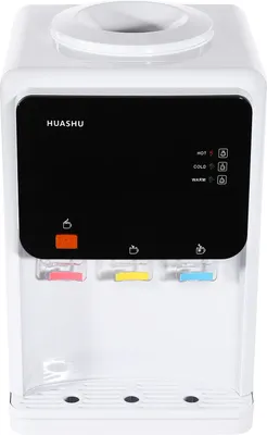Produktbild von Wasserspender, heiße und kalte Wasseroptionen, Kindersicherung, WEISS