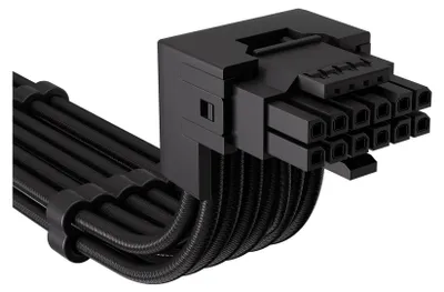 Zdjęcie produktu dla Corsair CP-8920352, 0,65 m, 12V-2x6, 12-pin, Prosty, Pleciony, 90°