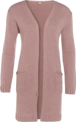 Produktbild von Knit Factory Ruby Strickjacke Alt Rosa - 40/42 - Mit Taschen