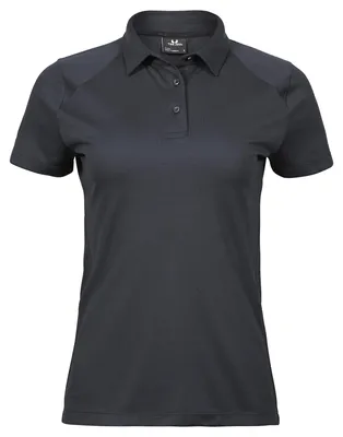 Produktbild von Tee Jays - "Luxury" Poloshirt für Damen - Sport FK919 (S) (Dunkelgrau)