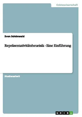 Zdjęcie produktu dla Repräsentativitätsheurisik - Eine Einführung