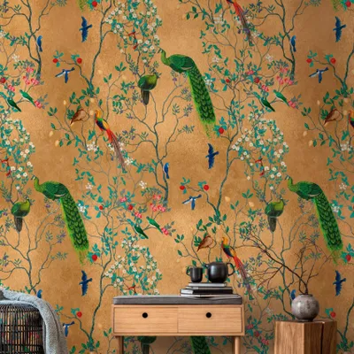 Produktbild von A.S. Creation Livingwalls Fototapete The Wall III 398821 Eine Rolle Ein Motiv 159 x 280 cm Bunt Braun Grün
