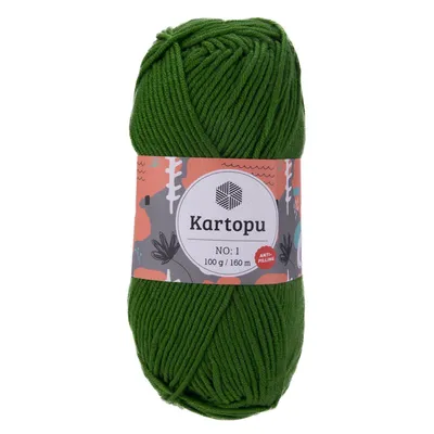 Produktbild von 100g Strickwolle Kartopu NO:1 Polyacryl-Wolle Anti Pilling Effekt