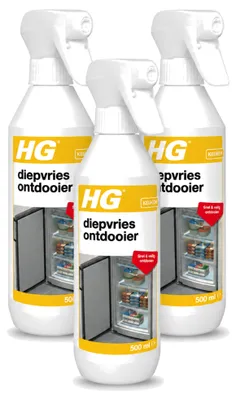 Produktbild von 3 x HG Gefrierschrank-Enteiser - 500 ml - Vorteilspackung - 3 Stücke
