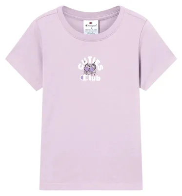 Produktbild von Champion Legacy Girls Graphic Crewneck T-Shirt L Violett, violett, L