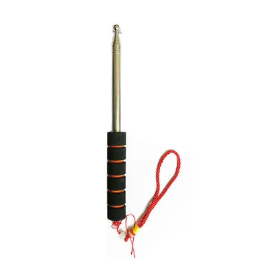 Produktbild von 2.5M Teleskopstange Fahnenstange Flaggenmast Flaggenstock Edelstahl Orange